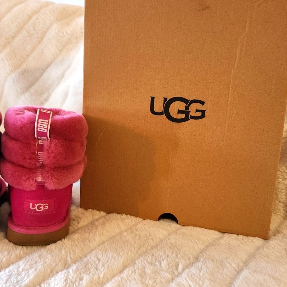 quilted fluff ugg